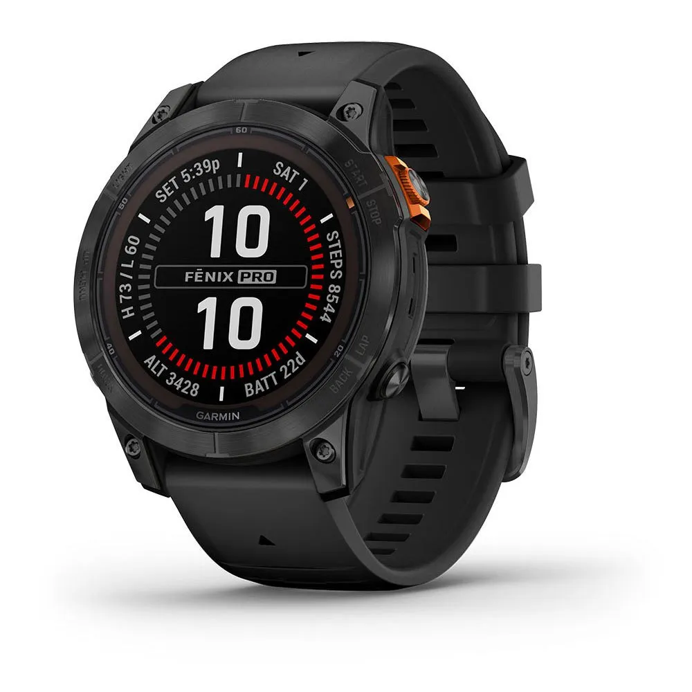 Garmin Fenix® 7 Pro Solar Edition Uhr Refurbished, Grey / black Garmin Fenix® 7 Pro Solar Edition Uhr Refurbished, Grey / black