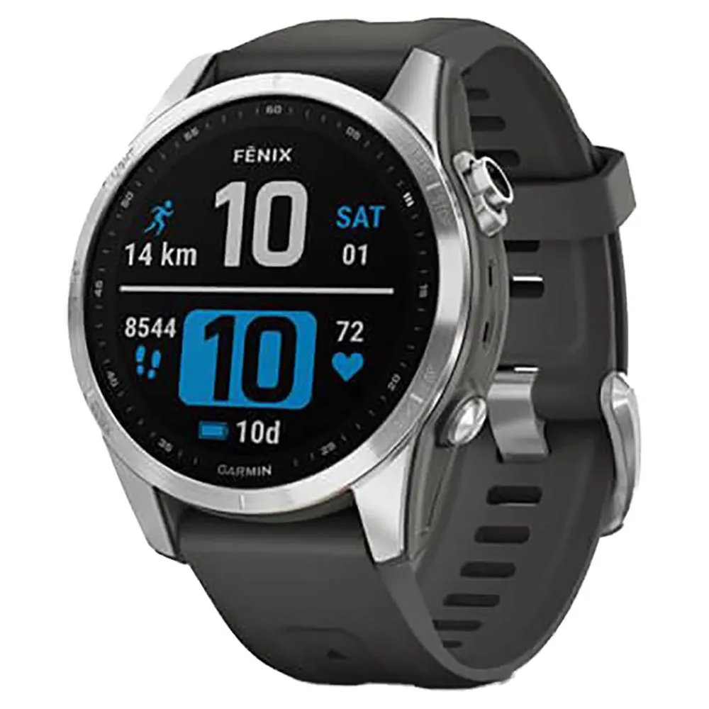 Garmin Fenix 7s Uhr Refurbished, Silver / graphite