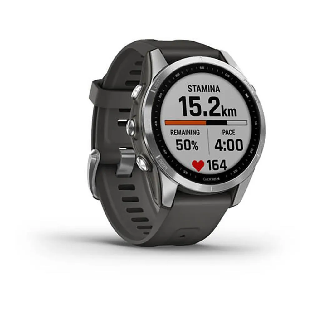 Garmin Fenix 7s Uhr Refurbished, Silver / graphite