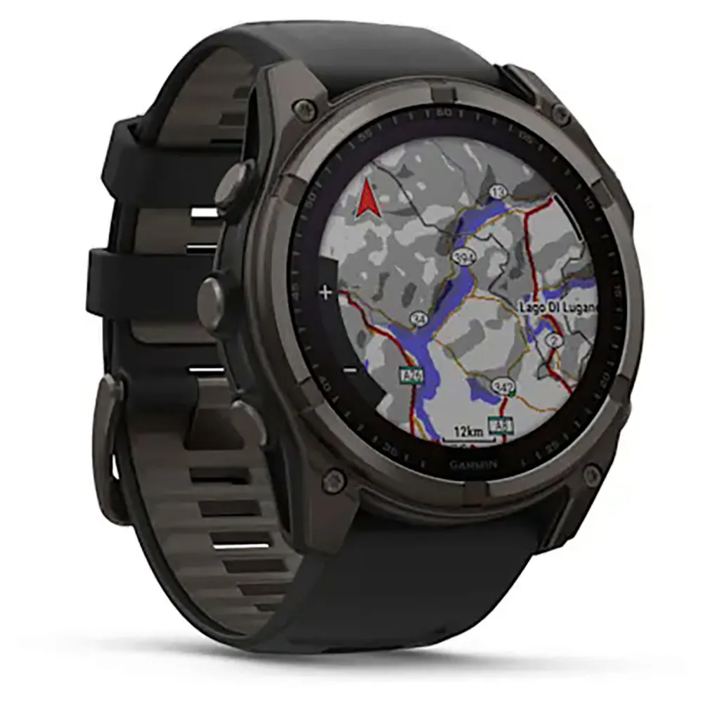 Garmin Fenix 8 51 Mm Solar Sapphire Uhr Refurbished, Black / carbon gray dlc titanium 2 Garmin Fenix 8 51 Mm Solar Sapphire Uhr Refurbished, Black / carbon gray dlc titanium 2