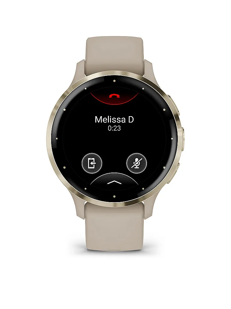 Garmin Fitness Smartwatch Venu® 3S, Hellgrau Garmin Fitness Smartwatch Venu® 3S, Hellgrau
