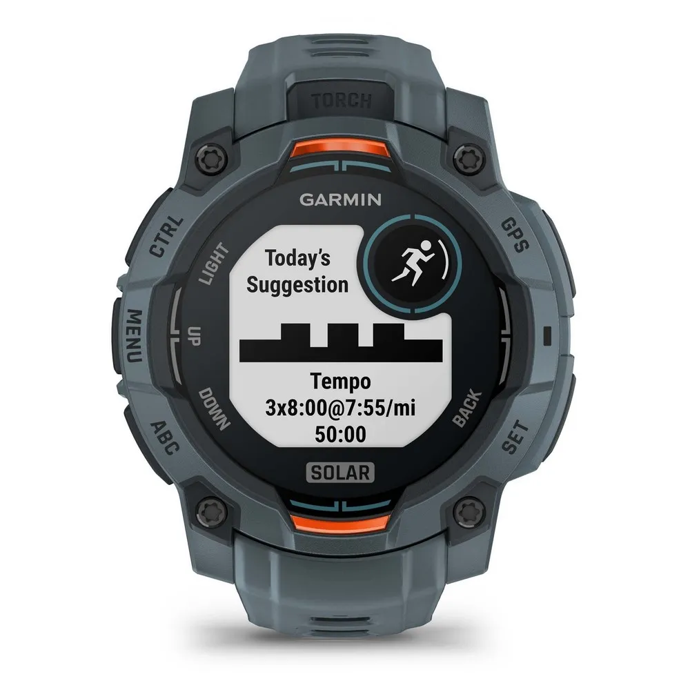 Garmin Instinct 3 45 Mm Solar Uhr Refurbished, Grey / grey Garmin Instinct 3 45 Mm Solar Uhr Refurbished, Grey / grey