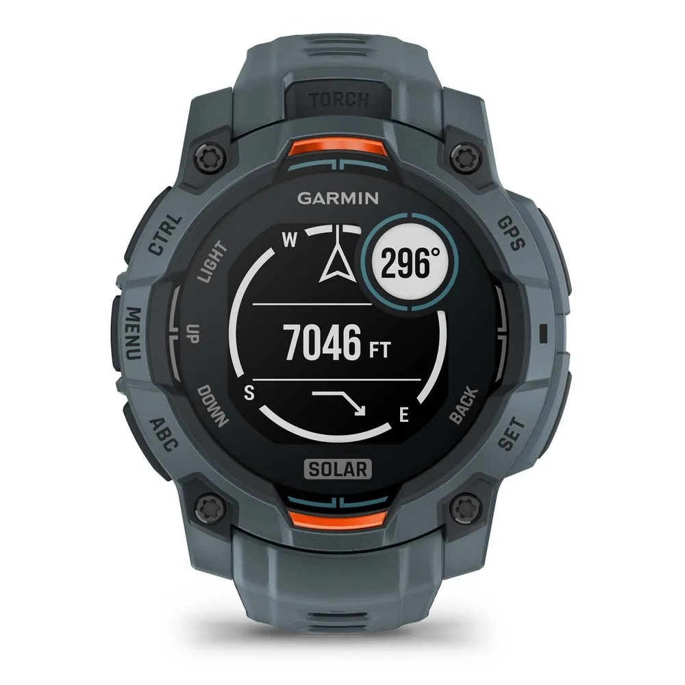 Garmin Instinct 3 45 Mm Solar Uhr Refurbished, Grey / grey Garmin Instinct 3 45 Mm Solar Uhr Refurbished, Grey / grey