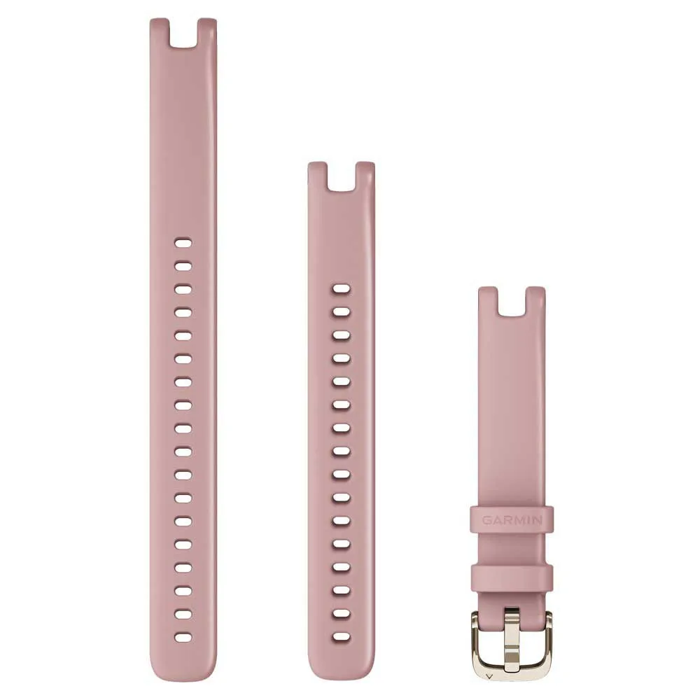 Garmin Lily® 14 Mm Silikonarmband, Dust rose / cream gold Garmin Lily® 14 Mm Silikonarmband, Dust rose / cream gold