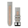 Fog gray / ember orange