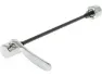 Garmin Schnellspanner T1402 HR für alle Tacx Rollentrainer, Schwarz, one_size