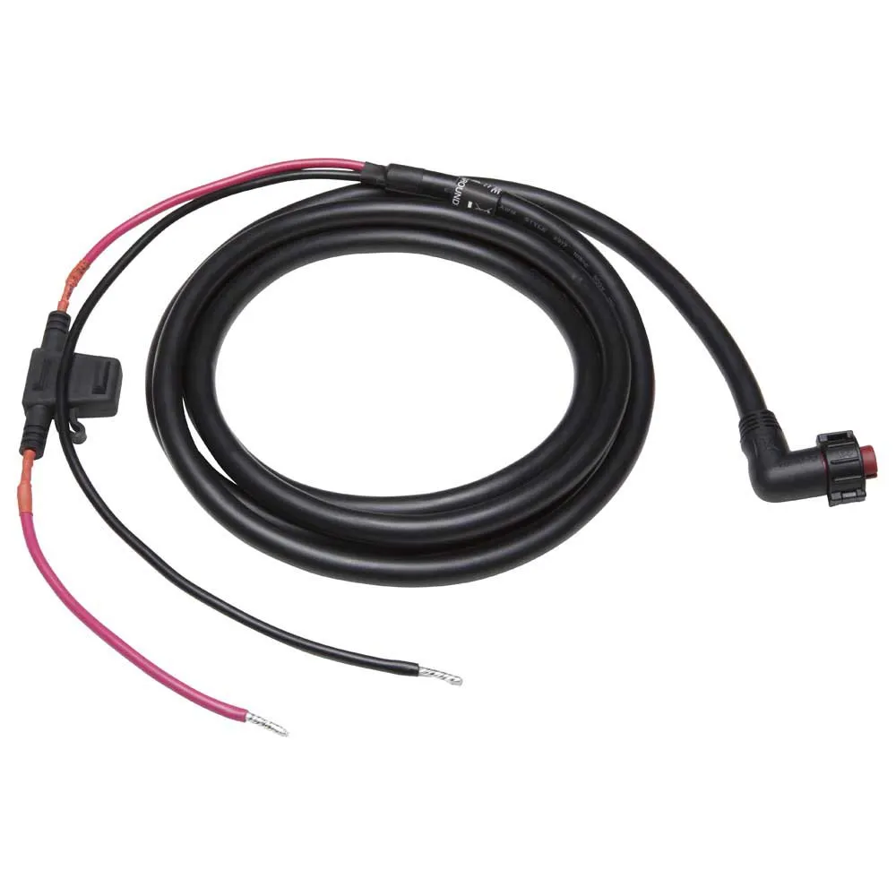 Garmin Threaded Power Ladekabel, Black, One Size Garmin Threaded Power Ladekabel, Black, One Size