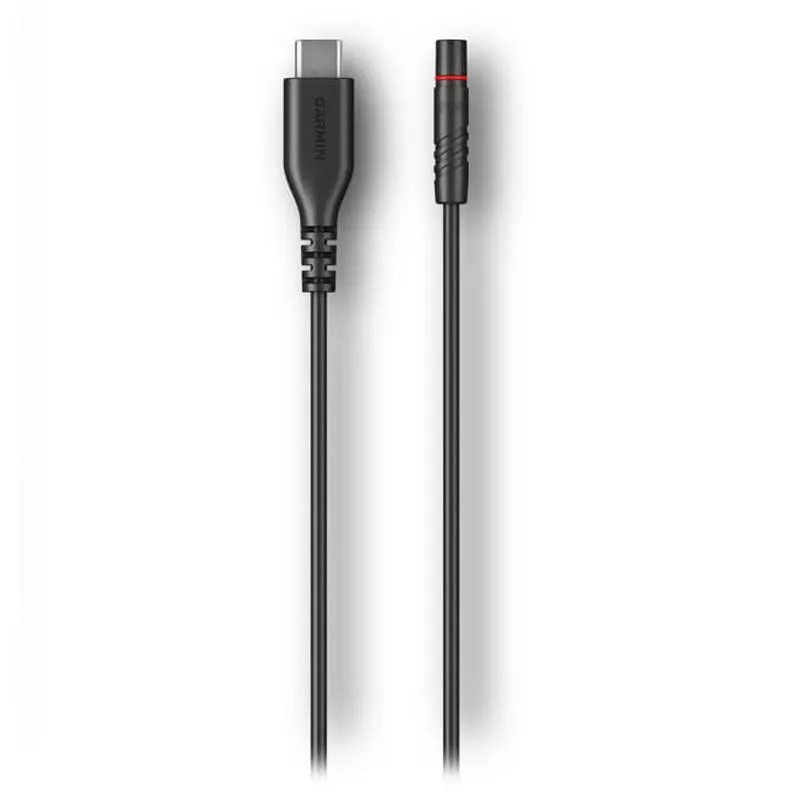 Garmin Usb-c Zubehörkabel Für Ebikes, Black, 400mm Garmin Usb-c Zubehörkabel Für Ebikes, Black, 400mm