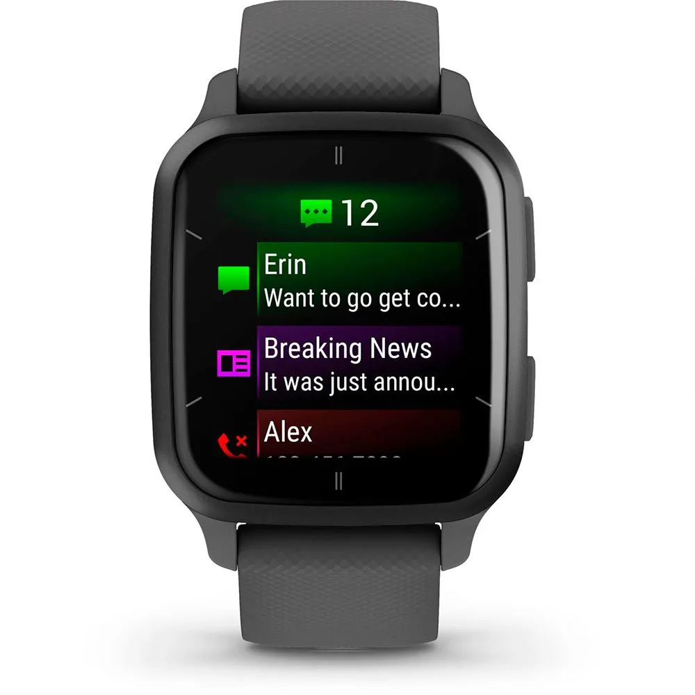 Garmin Venu Sq 2 Smartwatch, Anthracite Garmin Venu Sq 2 Smartwatch, Anthracite