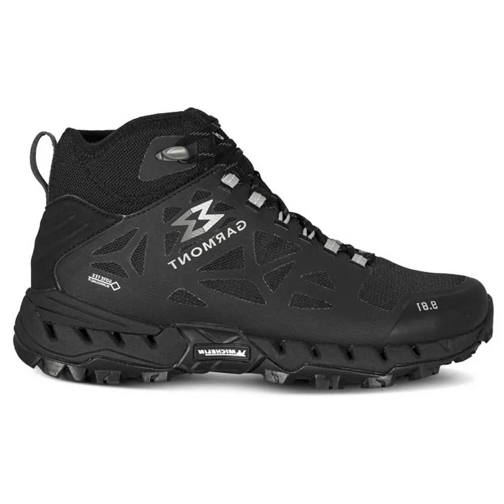 Garmont 9.81 N Air G 2.0 Mid M Goretex Wanderstiefel, Black Garmont 9.81 N Air G 2.0 Mid M Goretex Wanderstiefel, Black