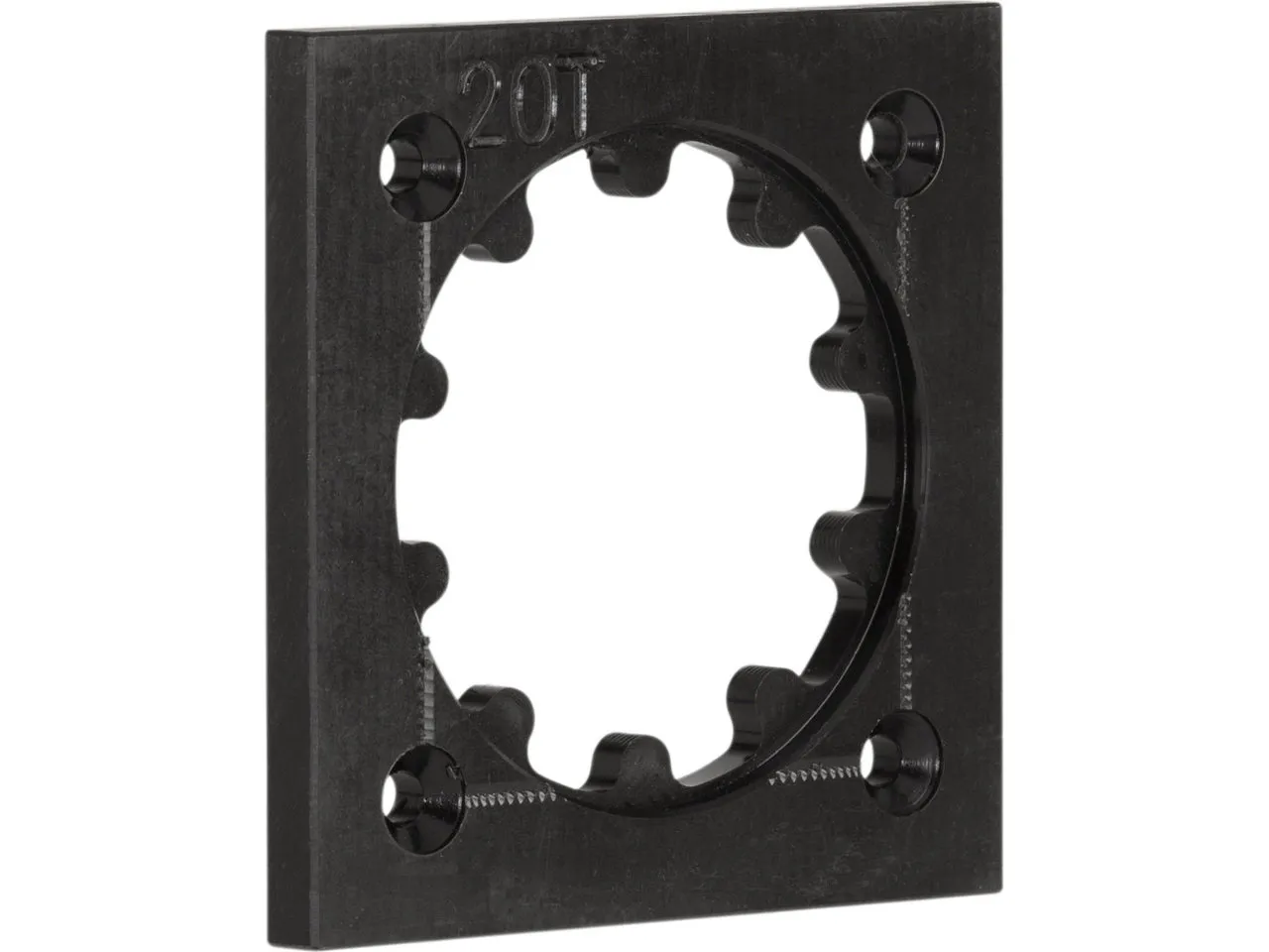Gates Carbon Drive Adapter für Montagewerkzeug POM, Schwarz, 22t Gates Carbon Drive Adapter für Montagewerkzeug POM, Schwarz, 22t
