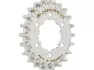 Gates Carbon Drive CDX Hintere Riemenscheibe 9-Spline Disc 6-Loch, Silber, 22t