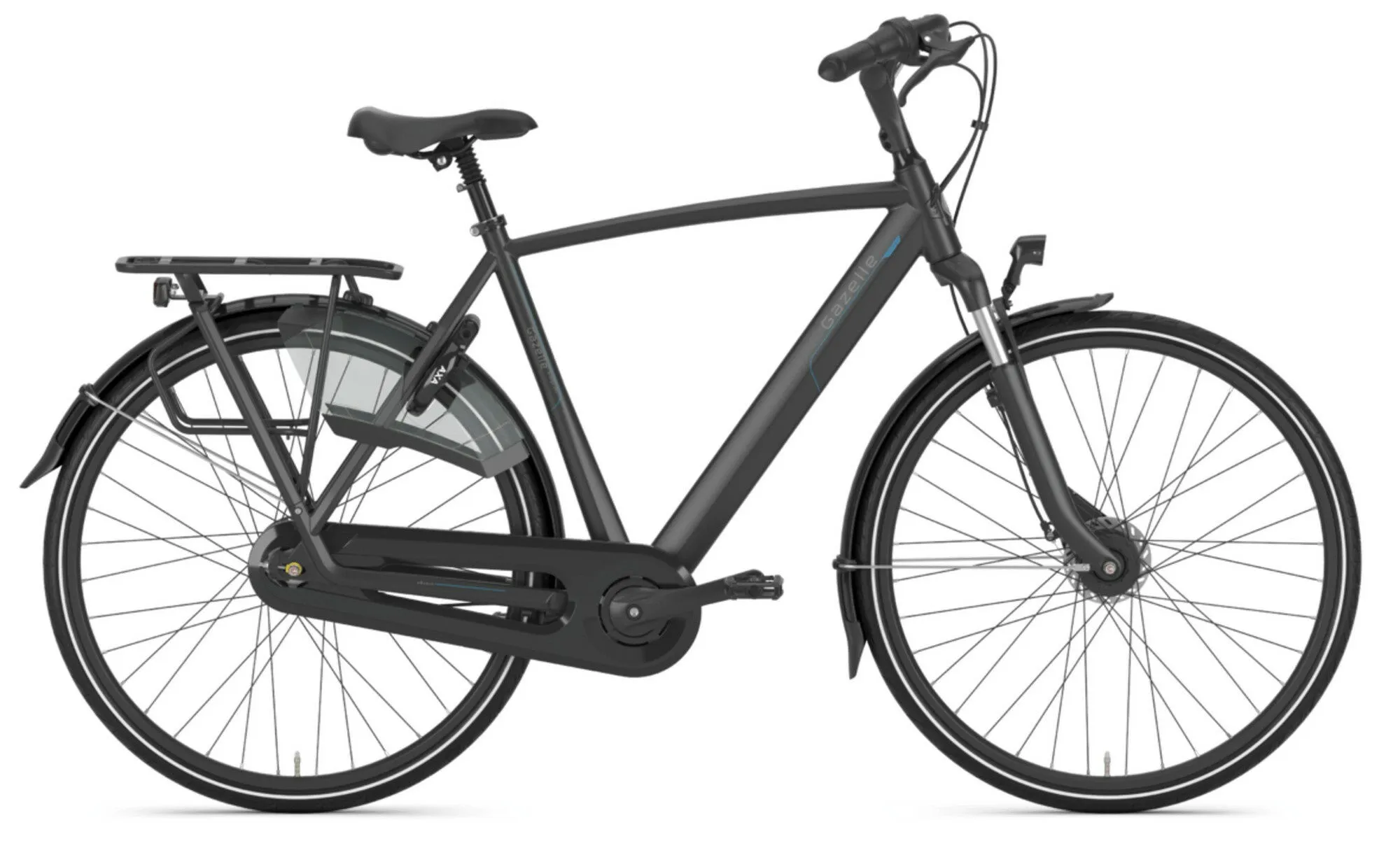 Gazelle Arroyo C7+ black matte 2024 28" Diamant, Hersteller-black matte, 61cm Gazelle Arroyo C7+ black matte 2024 28" Diamant, Hersteller-black matte, 61cm