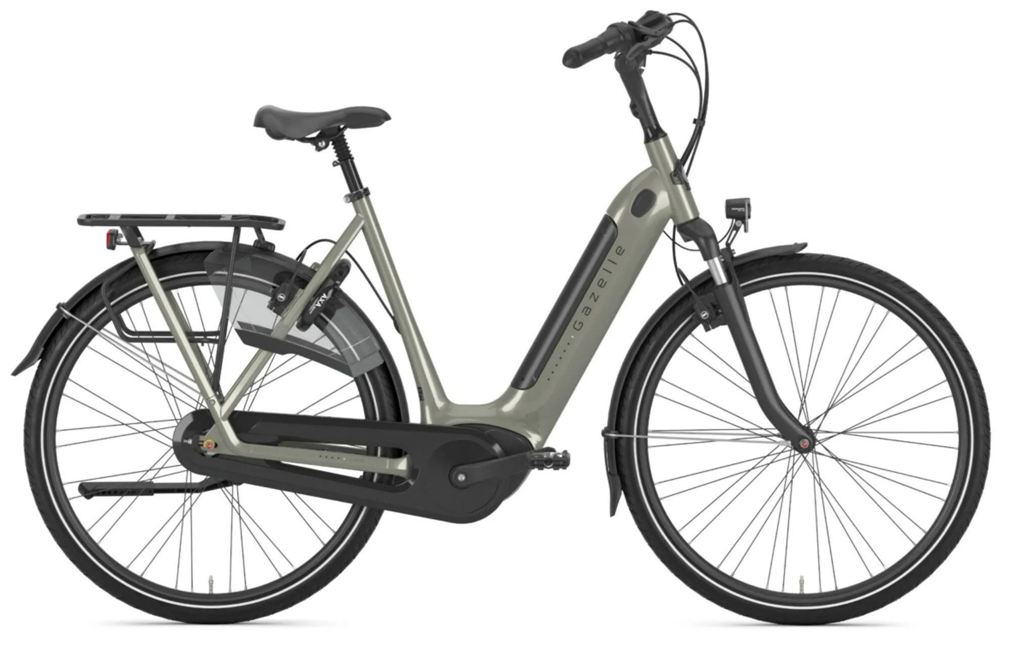 Gazelle Arroyo C7+ HMB Elite clay green gloss 28" 500 Wh Wave Gazelle Arroyo C7+ HMB Elite clay green gloss 28" 500 Wh Wave