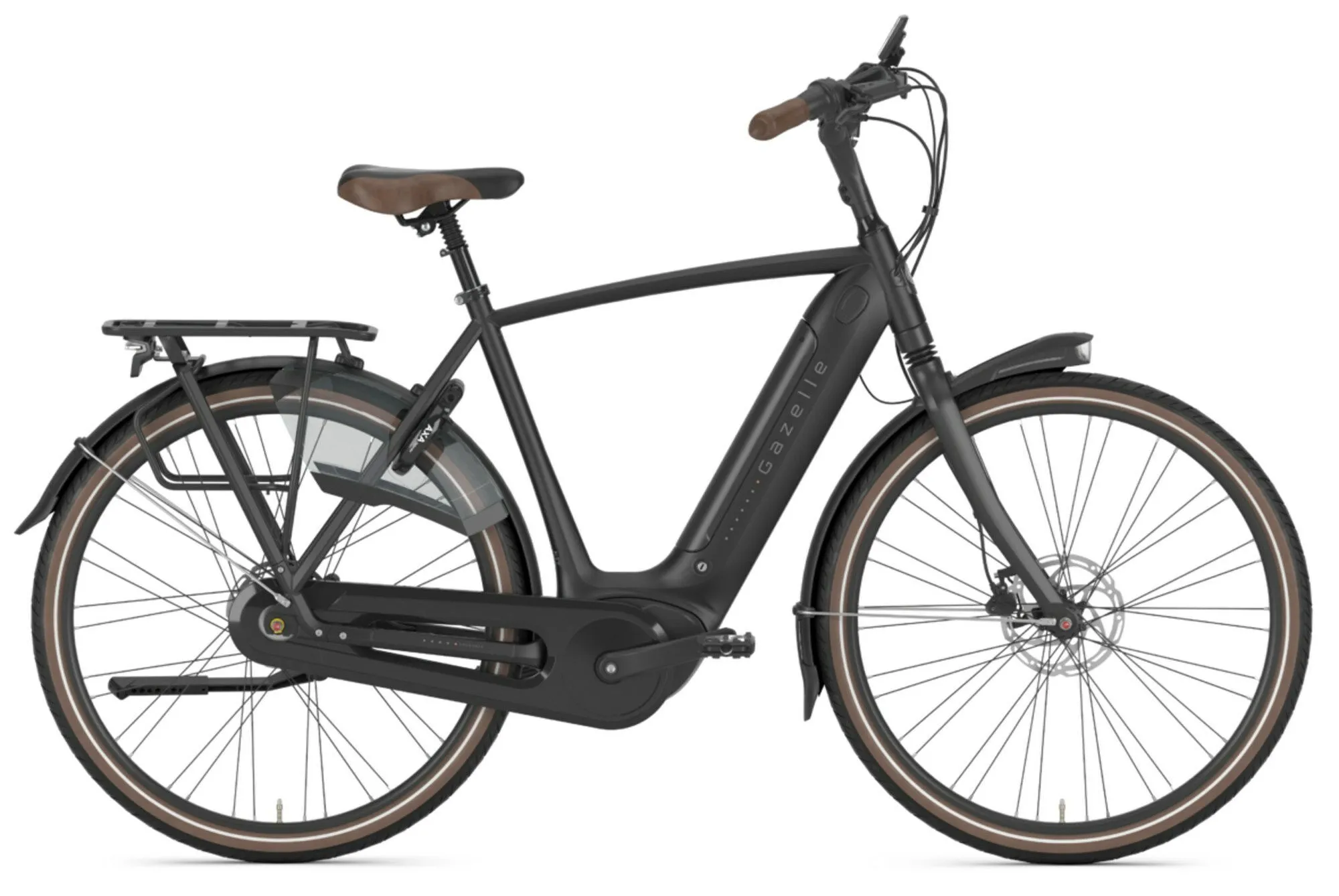Gazelle Arroyo C8 HMB Elite black matte 28" 500 Wh Diamant