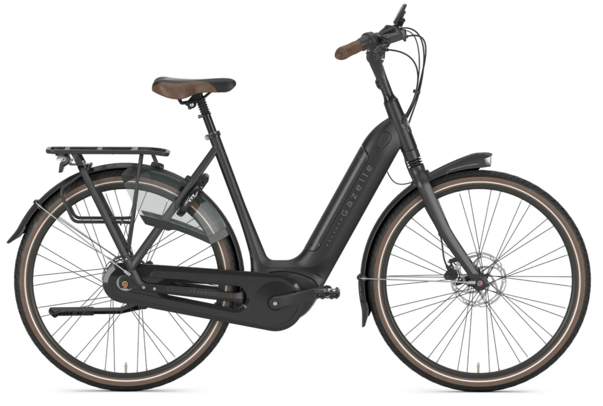 Gazelle Arroyo C8 HMB Elite black matte 28" 500 Wh Wave