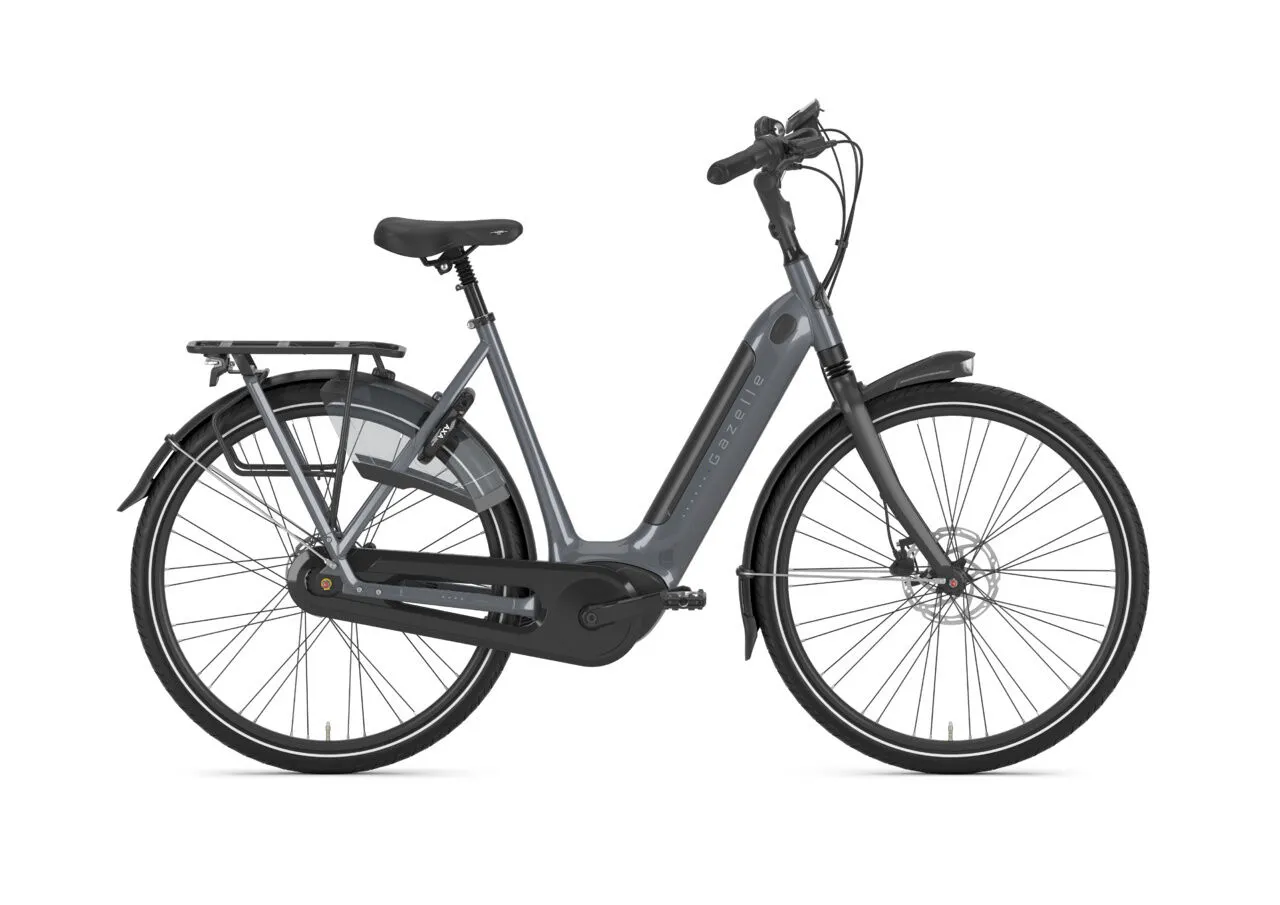 Gazelle Arroyo C8 HMB Elite cloud greygloss 28" 500 Wh Wave, Hersteller-cloud greygloss, 49cm