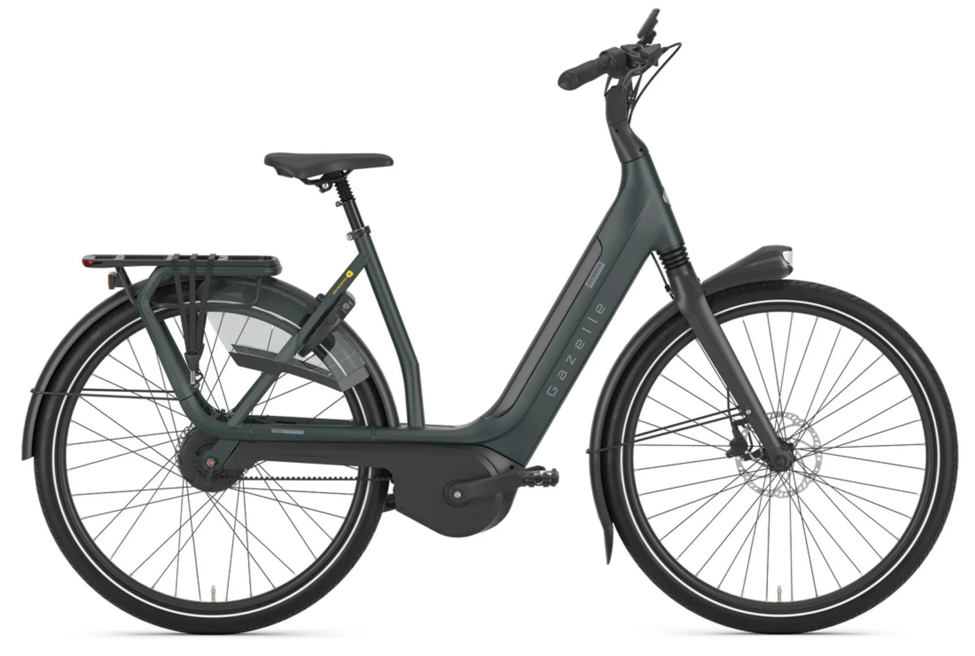 Gazelle Avignon C380 HMB teal grey matte 28" 500 Wh Wave Gazelle Avignon C380 HMB teal grey matte 28" 500 Wh Wave