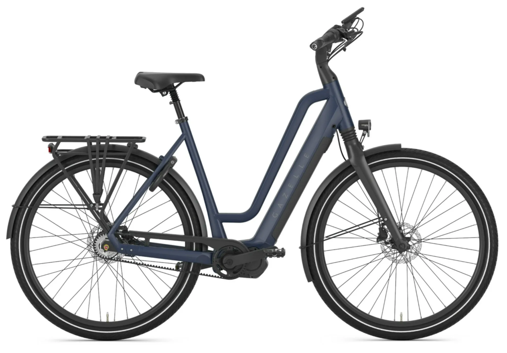 Gazelle Chamonix C5 HMS midnight blue matte 28" 630 Wh Wave, Hersteller-midnight blue matte, 49cm Gazelle Chamonix C5 HMS midnight blue matte 28" 630 Wh Wave, Hersteller-midnight blue matte, 49cm