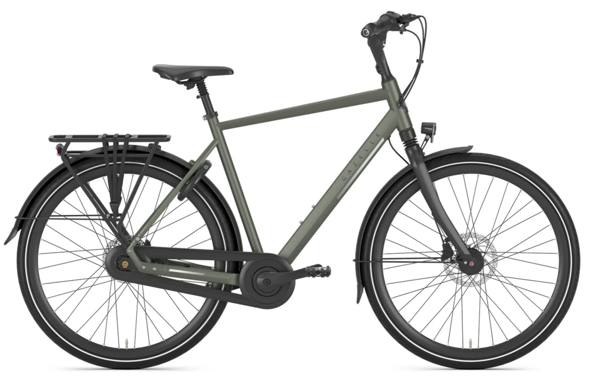 Gazelle Chamonix C8 clay green matte 2024 28" Diamant, Olivgrün, 57cm Gazelle Chamonix C8 clay green matte 2024 28" Diamant, Olivgrün, 57cm