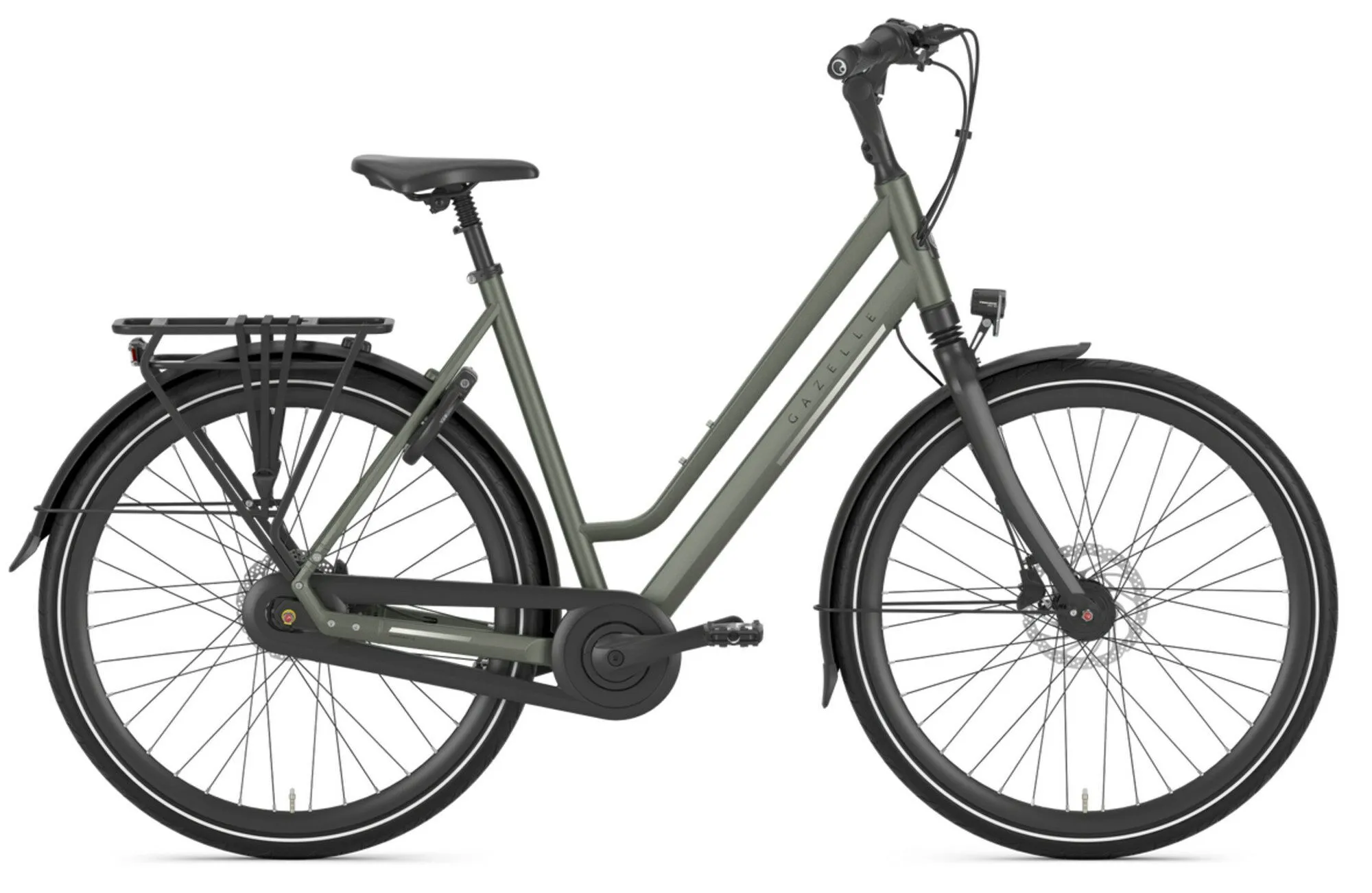Gazelle Chamonix C8 clay green matte 2024 28" Wave Gazelle Chamonix C8 clay green matte 2024 28" Wave