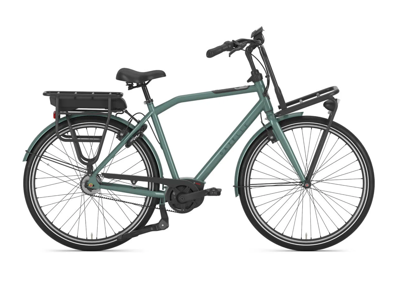 Gazelle HeavyDutyNL C5 HMB petrol bluegloss 28" 500 Wh Diamant, Dunkelgrün, 59cm