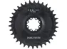 Gemini RIGEL Carbon Kettenblatt für SRAM 8-Loch, Schwarz, 32t