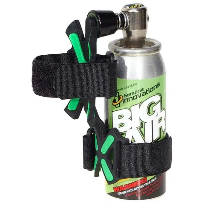 Genuine Innovations Race Day Mtb Co2-kartusche, Black / green, One Size Genuine Innovations Race Day Mtb Co2-kartusche, Black / green, One Size