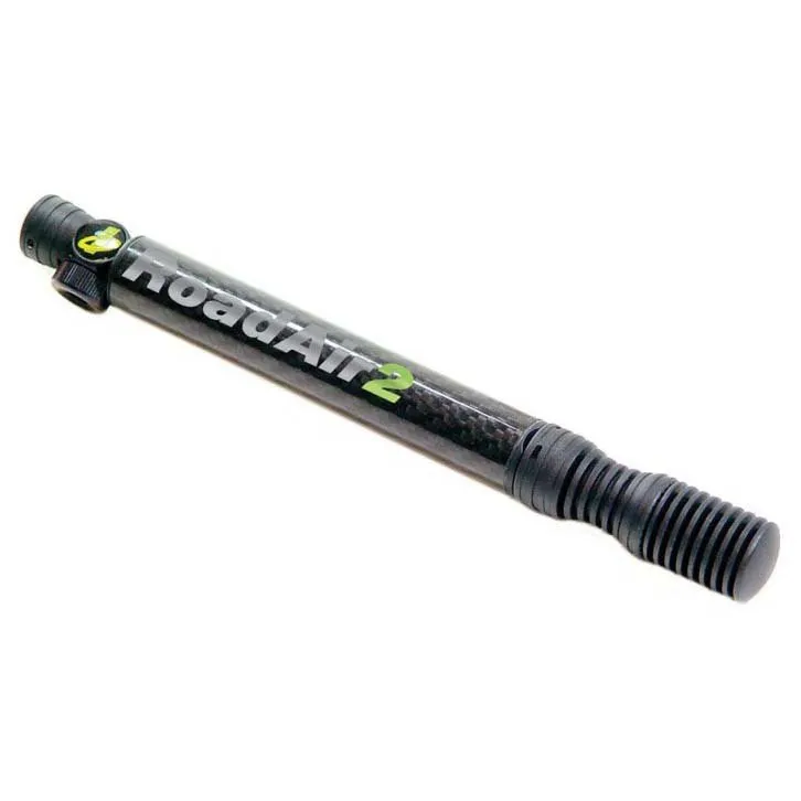 Genuine Innovations Road Air2 Carbon 20 Cm Mini-pumpe, Black, One Size Genuine Innovations Road Air2 Carbon 20 Cm Mini-pumpe, Black, One Size