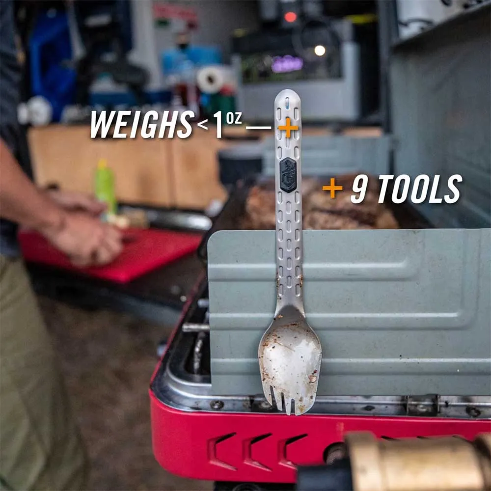 Gerber Devour Gabel, Titanium, One Size
