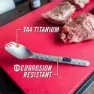 Gerber Devour Gabel, Titanium, One Size