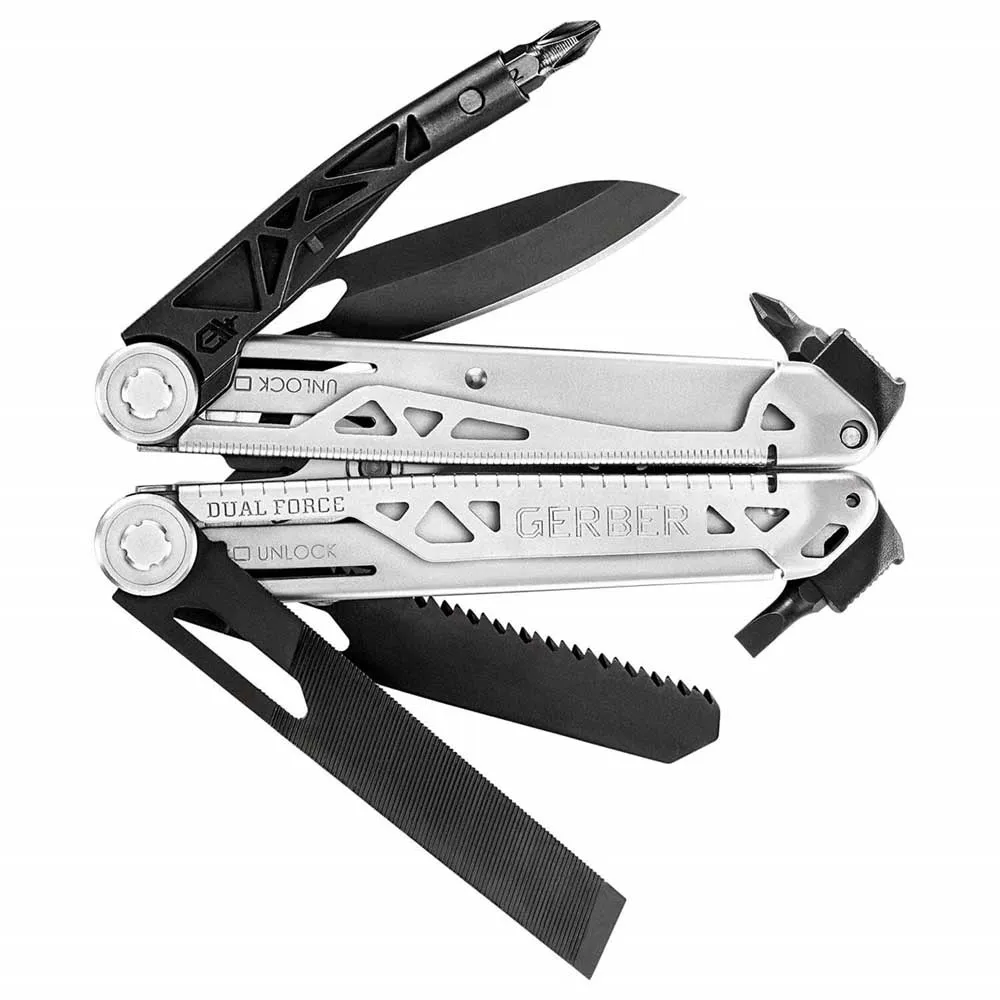 Gerber Dual Force Multitool, Metal, One Size Gerber Dual Force Multitool, Metal, One Size