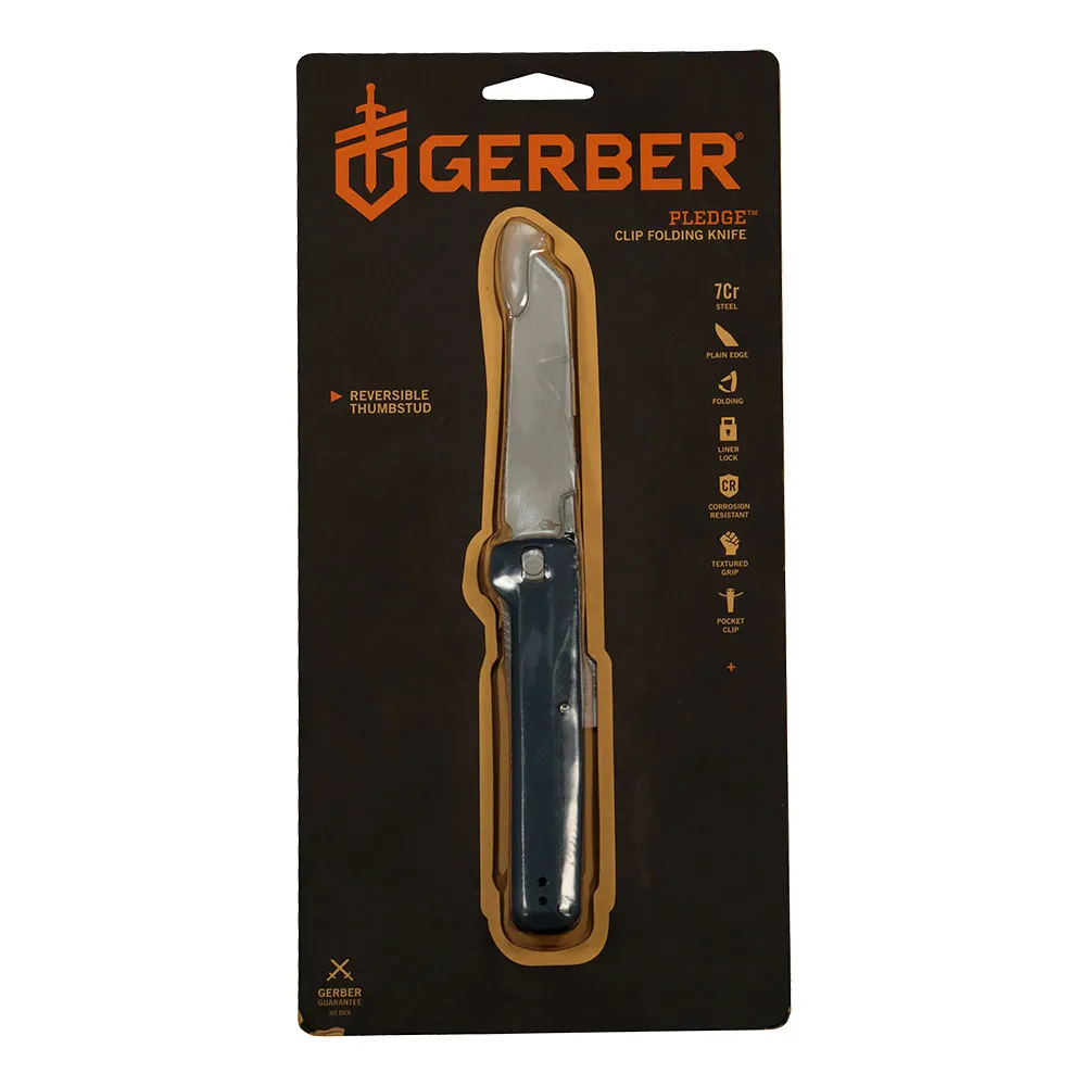 Gerber Pledge Taschenmesser, Blue, One Size Gerber Pledge Taschenmesser, Blue, One Size