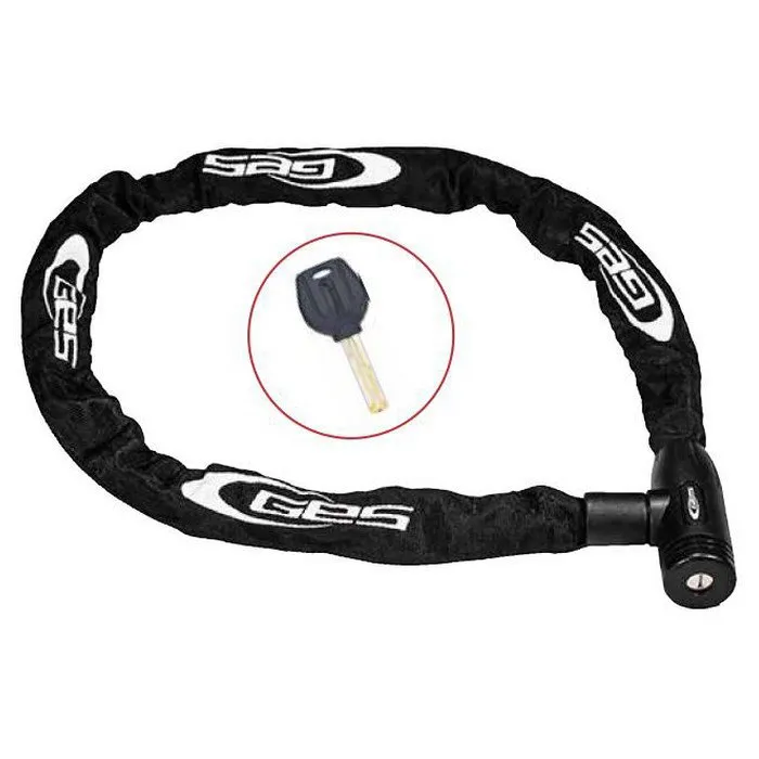 GES 10 Mm Kettenschloss, Black, 150cm GES 10 Mm Kettenschloss, Black, 150cm