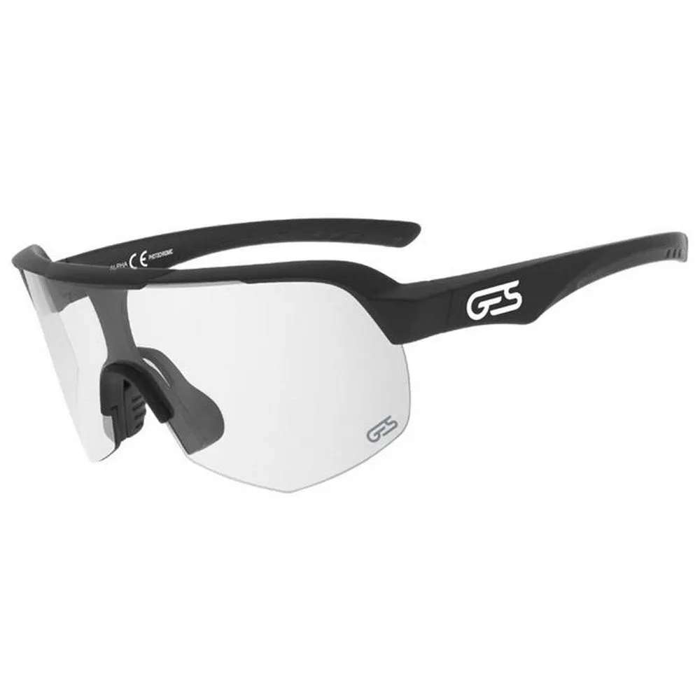 GES Alpha Photochrome Sonnenbrille, Black, Photochromatic/CAT0-2 GES Alpha Photochrome Sonnenbrille, Black, Photochromatic/CAT0-2