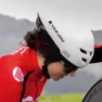 GES Kronos Zeitfahrhelm, White / black
