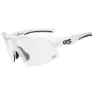 GES Omega Photochrome Sonnenbrille, White, Photochromatic/CAT0-2