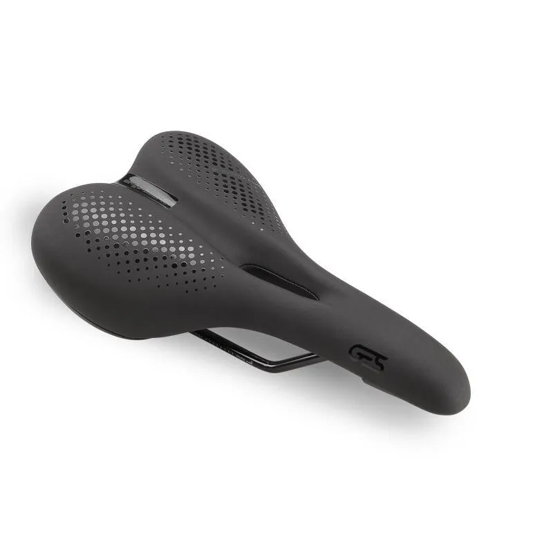 GES Sattel Ergo Memory Foam Unisex, schwarz, 268 x 150mm GES Sattel Ergo Memory Foam Unisex, schwarz, 268 x 150mm