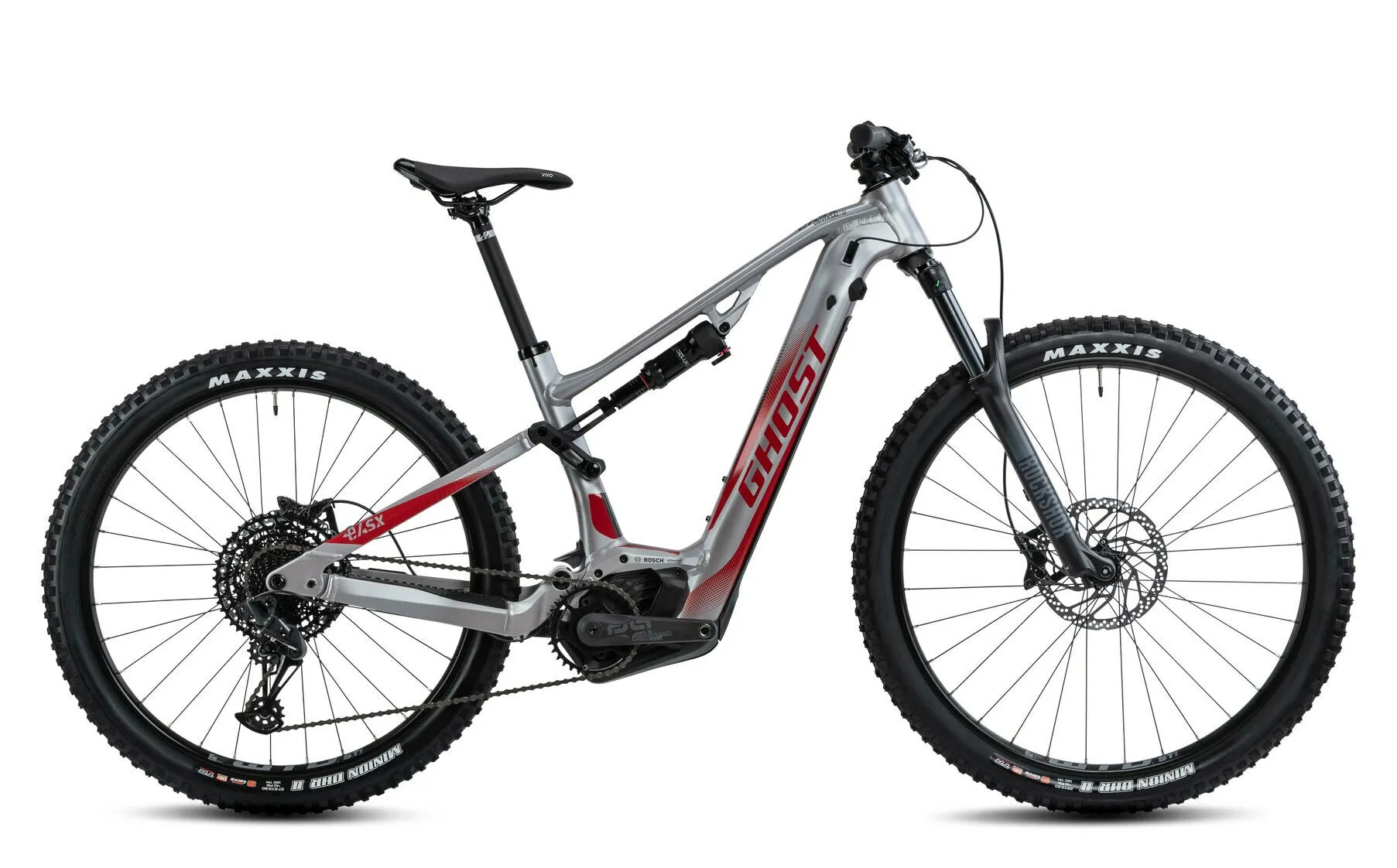 Ghost E-ASX 130 Universal gray 2/riot red-matt/glossy 29" 750 Wh Diamant Ghost E-ASX 130 Universal gray 2/riot red-matt/glossy 29" 750 Wh Diamant