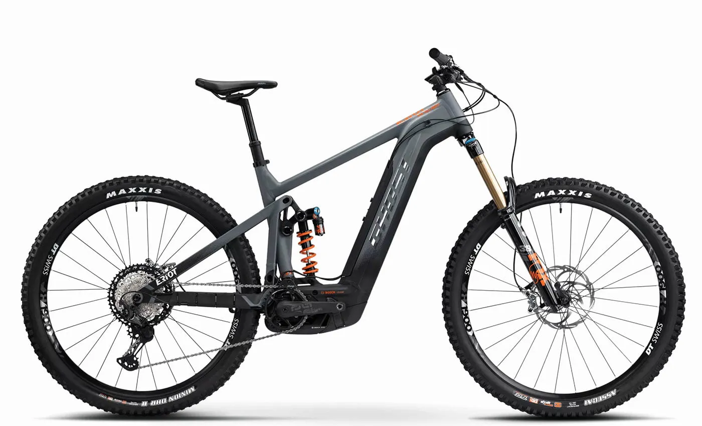 Ghost E-Riot EN Full Party - 750Wh 12K Fully, Grau, S - 27.5 Zoll Ghost E-Riot EN Full Party - 750Wh 12K Fully, Grau, S - 27.5 Zoll