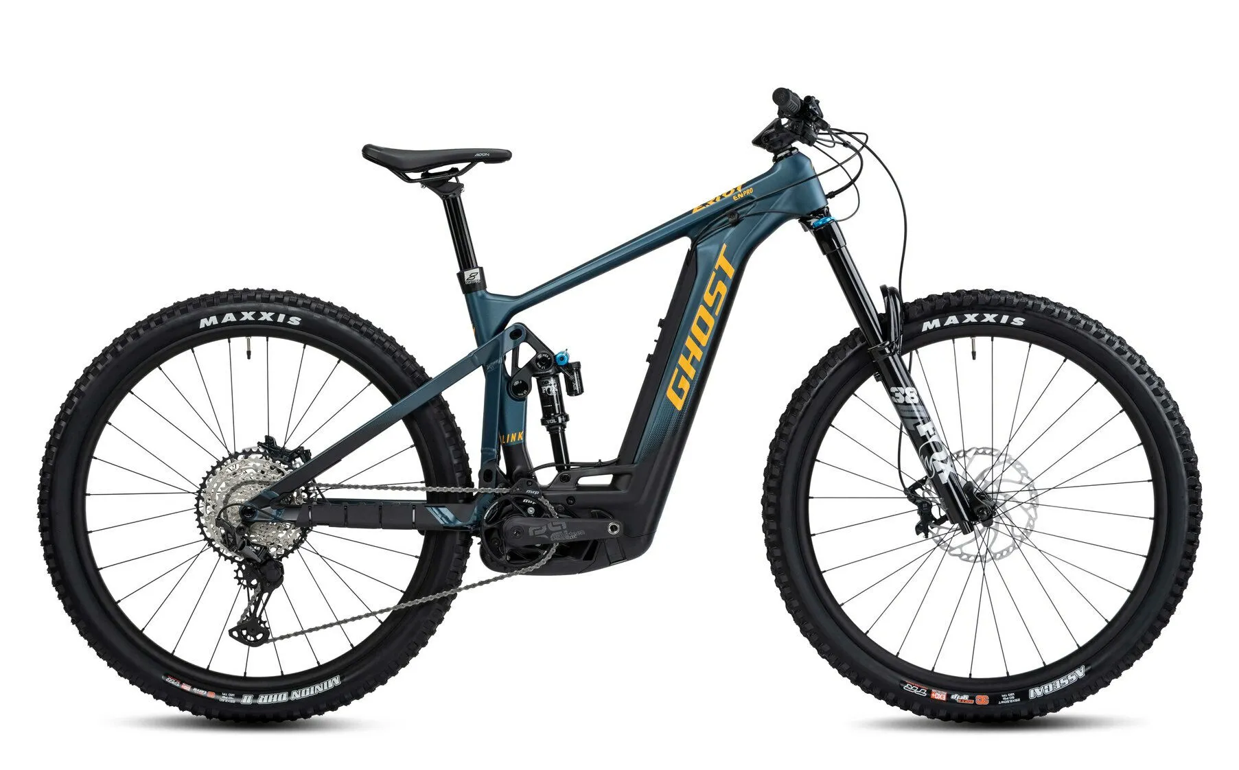 Ghost E-Riot EN Pro dirty blue/dirty orange-glossy/matt 29" 750 Wh Diamant Ghost E-Riot EN Pro dirty blue/dirty orange-glossy/matt 29" 750 Wh Diamant