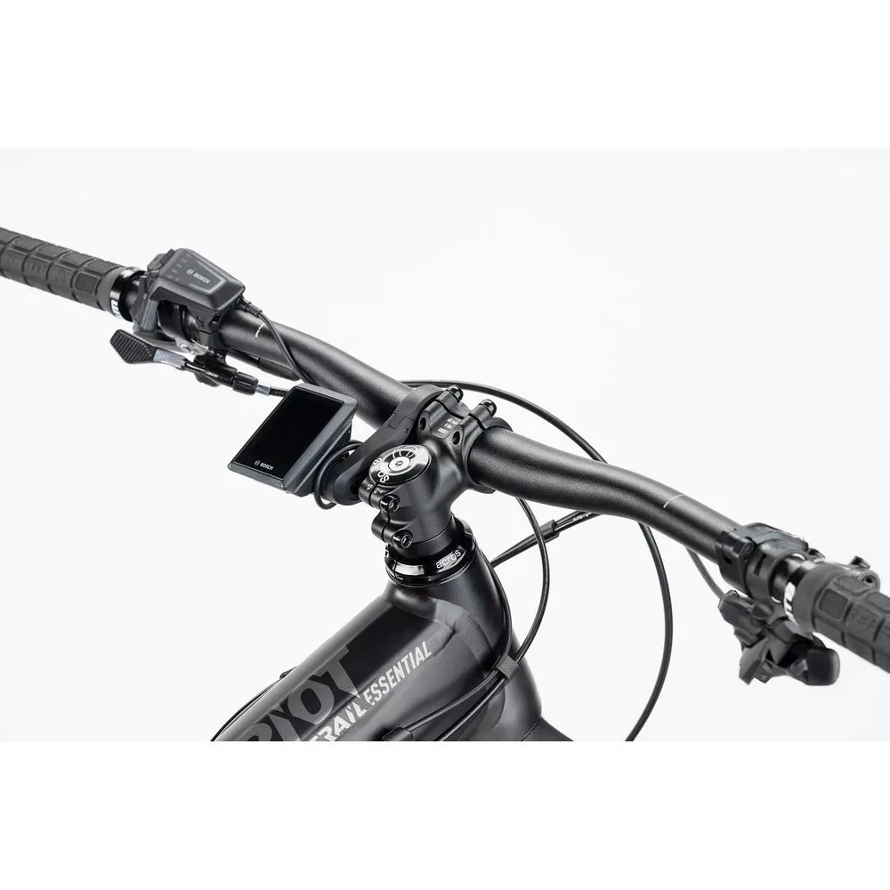 Ghost E-riot Trail Essential 29´´ Sx Eagle 2023 Elektrische Mountainbike, Black / pearl dark grey matt, M, 750Wh