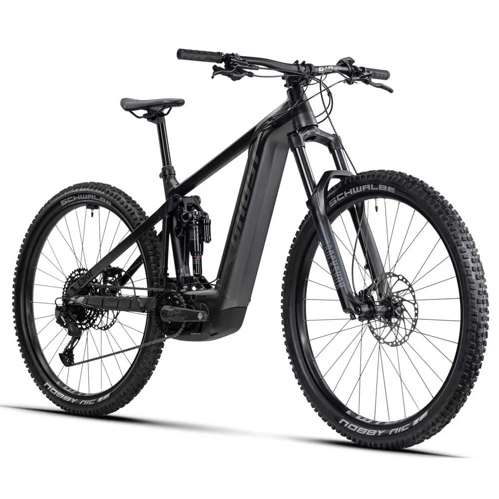 Ghost E-riot Trail Essential 29´´ Sx Eagle 2023 Elektrische Mountainbike, Black / pearl dark grey matt, M, 750Wh