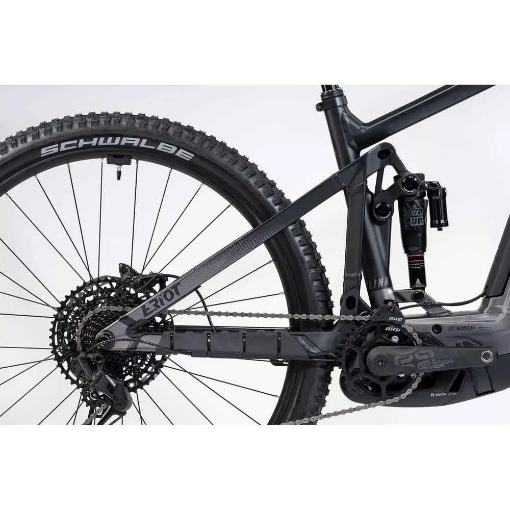 Ghost E-riot Trail Essential 29´´ Sx Eagle 2023 Elektrische Mountainbike, Black / pearl dark grey matt, M, 750Wh