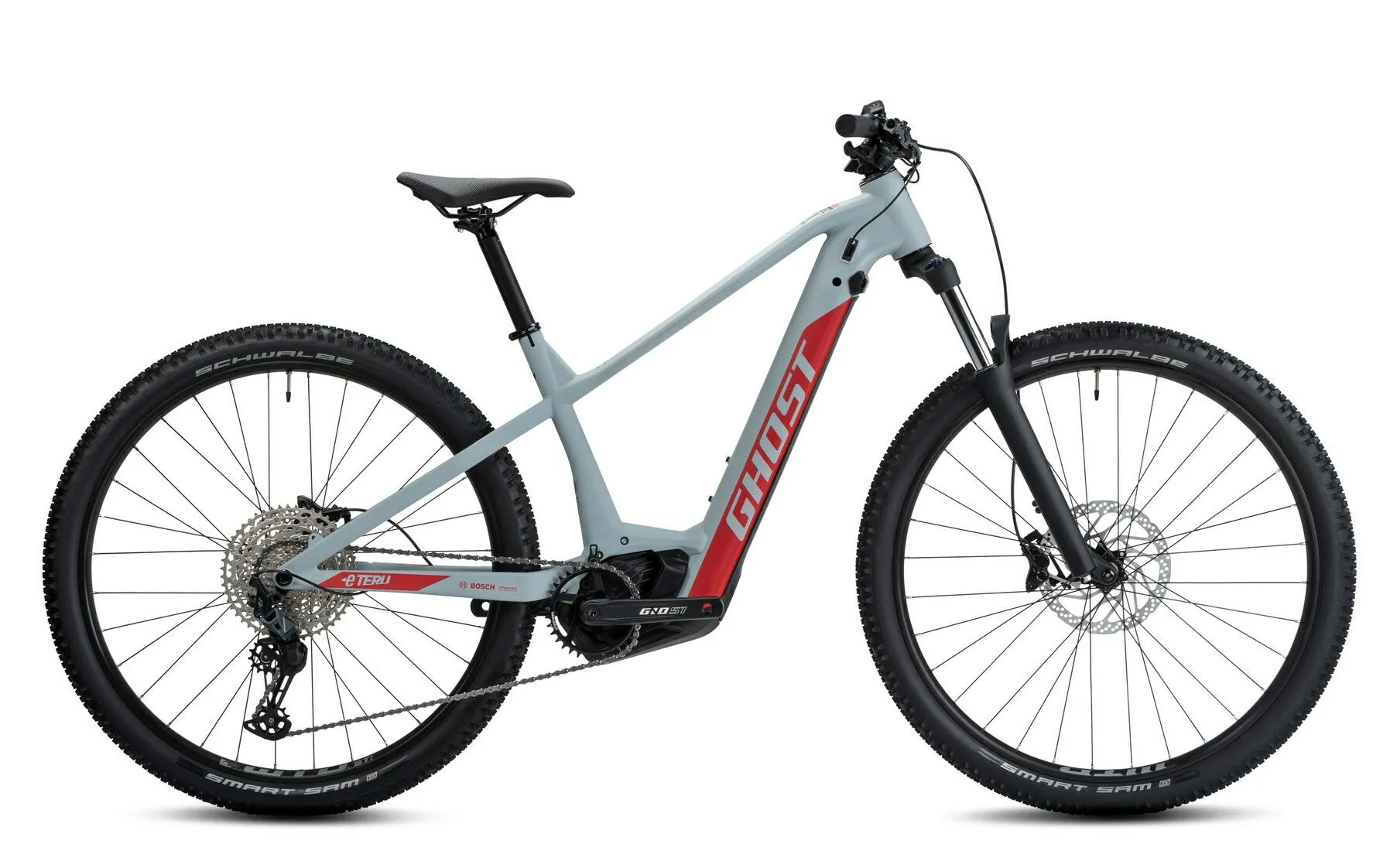 Ghost E-Teru Advanced light grey/marzocchi red/black-matt 29" 750 Wh Diamant, Hersteller-light grey/marzocchi red/black - matt, M Ghost E-Teru Advanced light grey/marzocchi red/black-matt 29" 750 Wh Diamant, Hersteller-light grey/marzocchi red/black - matt, M