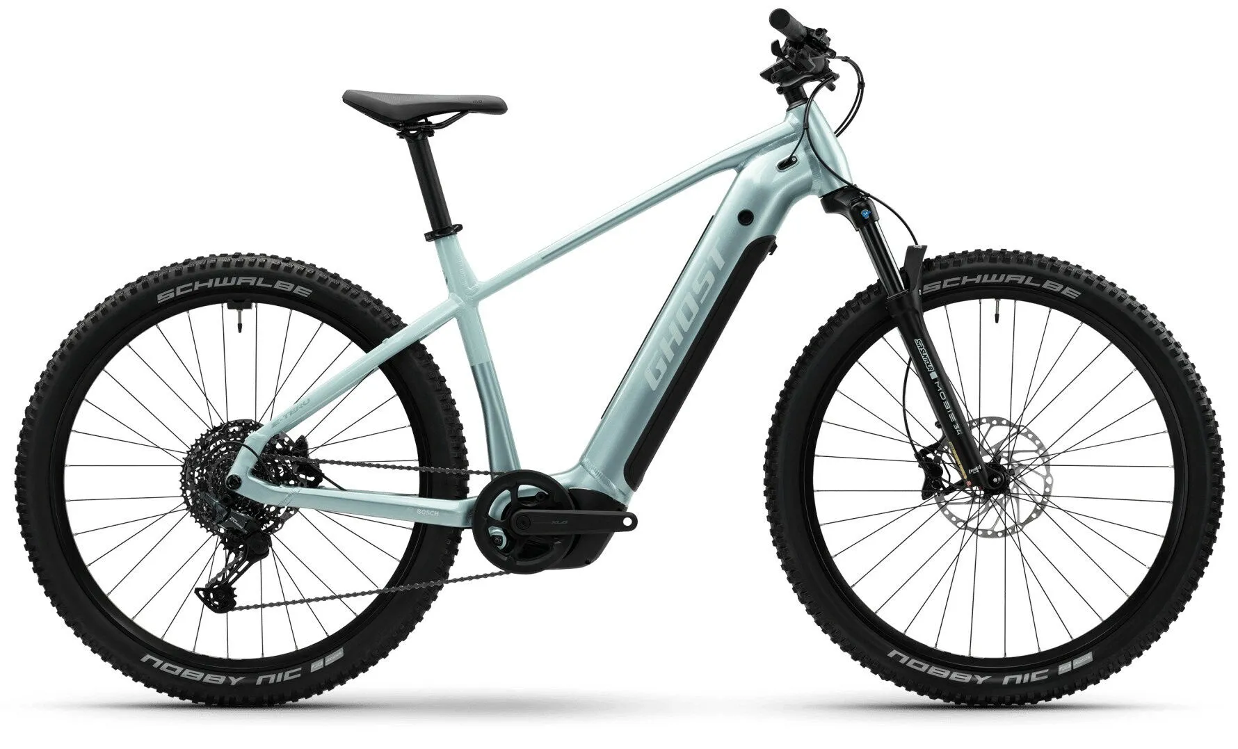 Ghost E-Teru Advanced misty green/earth green-glossy 29" 800 Wh Diamant, Türkis, M Ghost E-Teru Advanced misty green/earth green-glossy 29" 800 Wh Diamant, Türkis, M