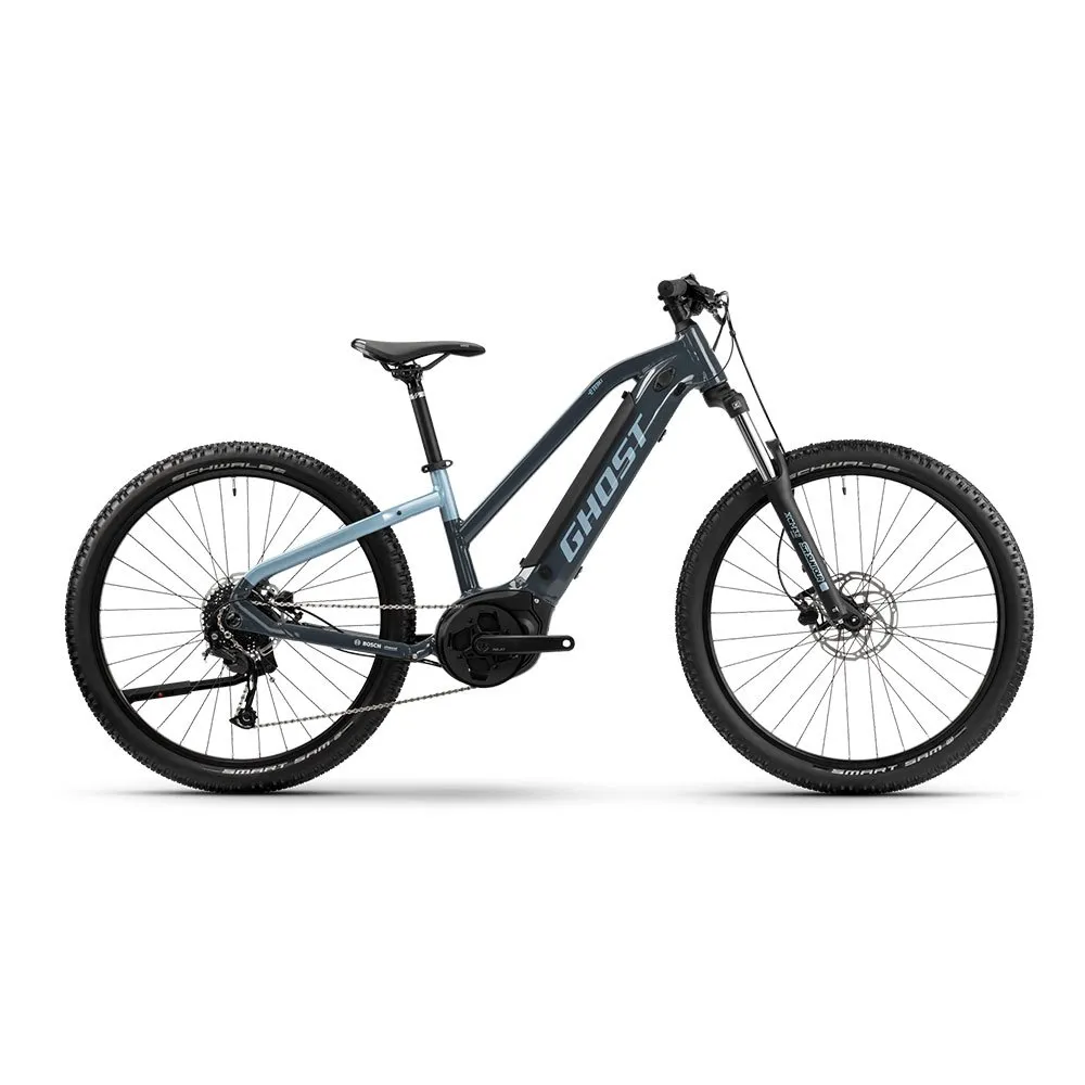 Ghost E-teru B Trapez 27.5´´ Alivio 2023 Elektrofahrrad, Dark grey / blue, S, 500Wh Ghost E-teru B Trapez 27.5´´ Alivio 2023 Elektrofahrrad, Dark grey / blue, S, 500Wh