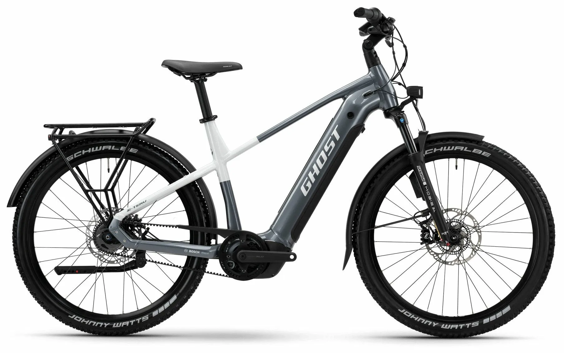 Ghost E-Teru Pro EQ ABS storm gray/chilly white-glossy 27,5" 800 Wh Diamant Ghost E-Teru Pro EQ ABS storm gray/chilly white-glossy 27,5" 800 Wh Diamant