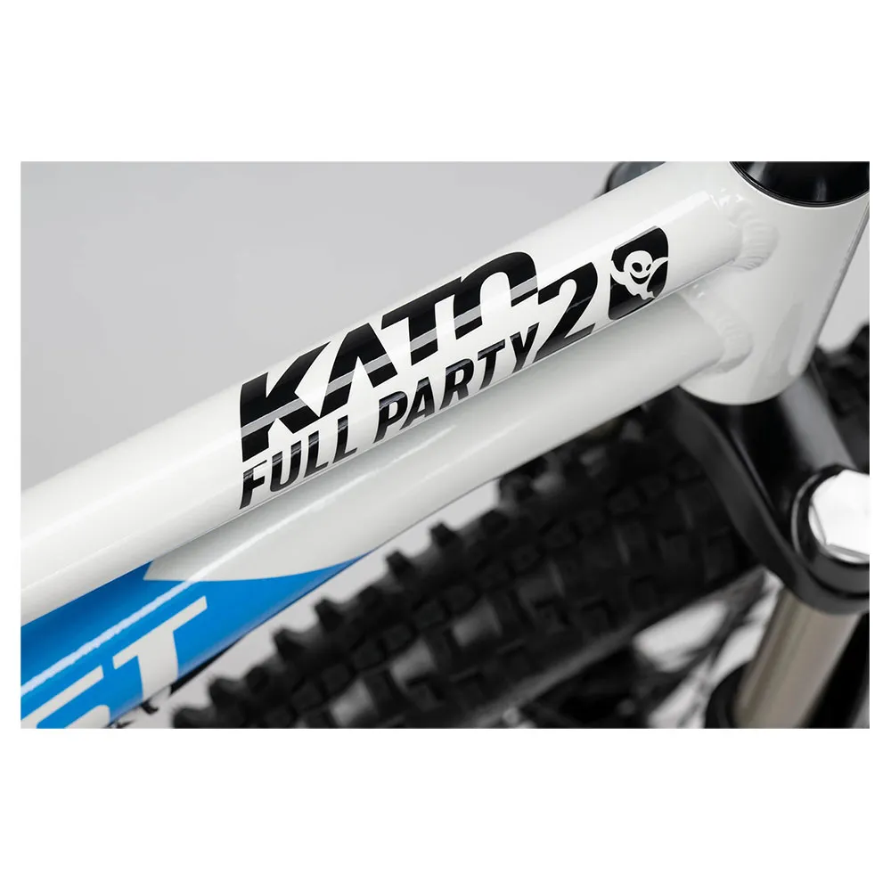 Ghost Kato 20´´ Full Party 2022 Fahrrad, White / blue / black, One Size Ghost Kato 20´´ Full Party 2022 Fahrrad, White / blue / black, One Size