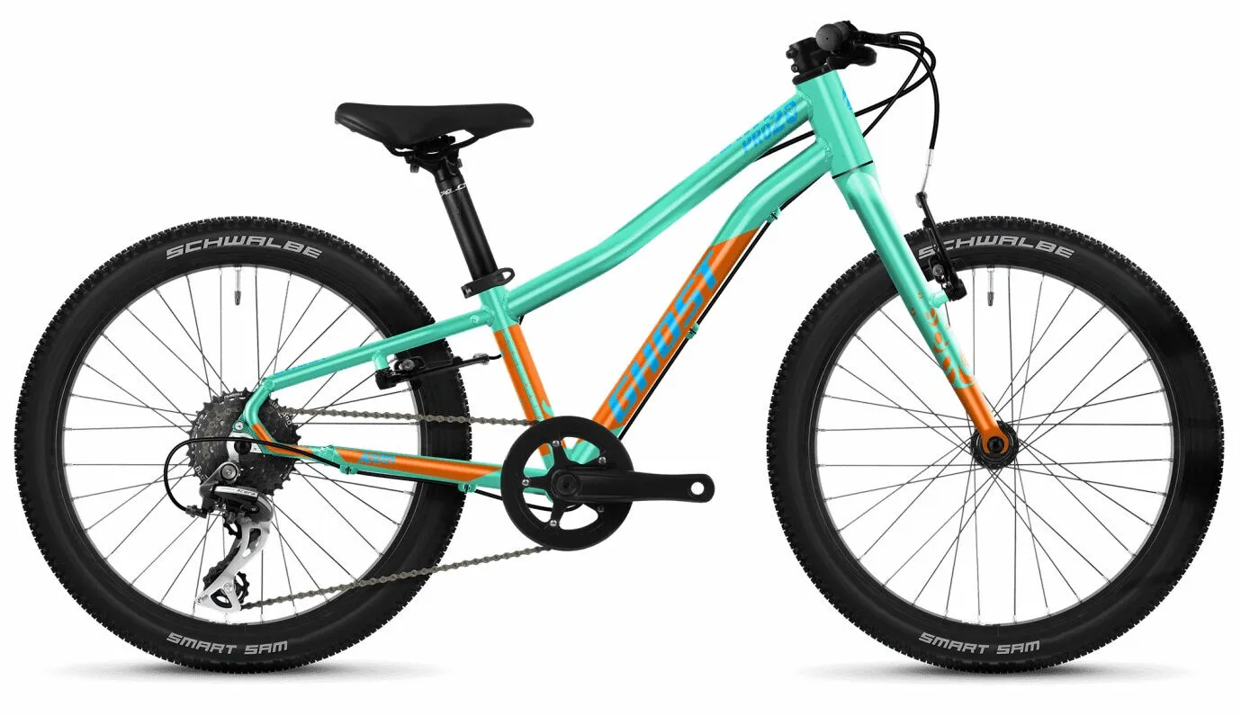 Ghost Kato 20 Pro green/monarch orange-glossy 20" Diamant, Türkis, 20"